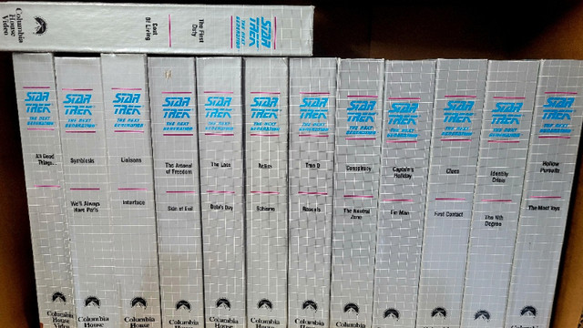 65 + Star Trek The Next generation VHS tape collection - job lot in Arts & Collectibles in Barrie - Image 3