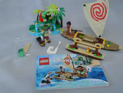 Moana's Ocean Voyage missing Maui figure Includes instructions