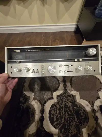 Technics SA-6000 Receiver w/ Hitachi Speakers, View more