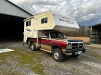 Adventurer 90rs by Western RV truck camper. 