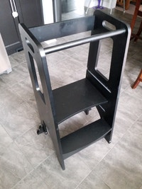Toddler helper step stool