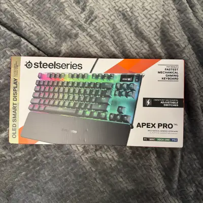 Steelseries Apex Pro TKL Mechnical Keyboard, View more
