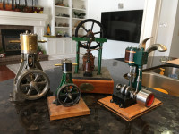 Live steam stationary engines/Locos/Traction engines, Gas engine