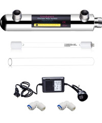 Geekpure 0.5-1 GPM UV Water System (6 Watt) UV Water Filter