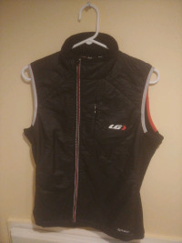 Mens Garneau insulated cycling vest small black 