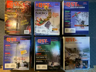 Vintage ARRL American Radio Relay League QST Ham Amateur Radio Magazines. All 12 issues for each of...