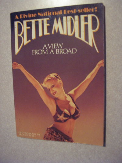 Bette Midler - A View From A Broad & concert ticket stub 1983, View more