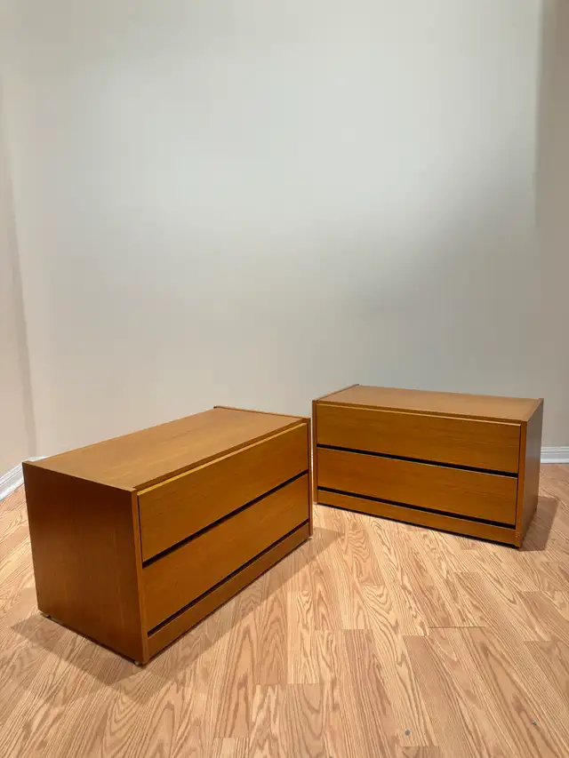 Mid Century Teak Bedside Tables