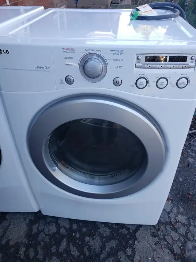 White 27 w washer electric dryer set can deliver  in Stoves, Ovens & Ranges in Mississauga / Peel Region - Image 3