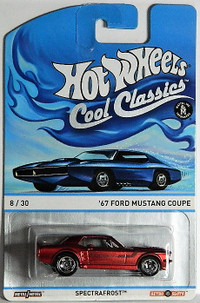 Hot Wheels Cool Classics 1/64 '67 Ford Mustang Coupe Diecast Car