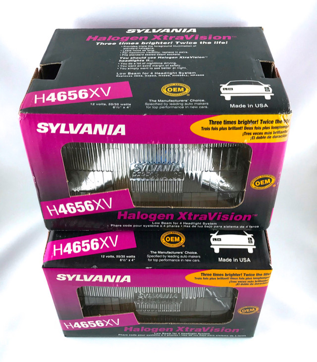 HALOGEN PROJECTOR HEADLIGHTS 4"x 6" Made in USA—BRAND NEW BOXED in Other in Portage la Prairie - Image 4
