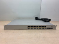 Cisco Meraki MS220-24P-HW 24-Port GB POE Cloud Managed Switch