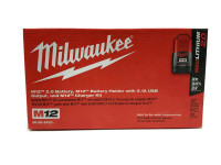 Milwaukee 50-59-2420 M12 Battery Starter Kit USB Power Supply
