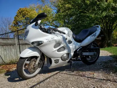 **if ad is up, it's available** This is the bike you want! Great on insurance (classified as "sport-...