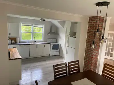 Available January 1. 3-bedroom (2 plus one smaller room) 2 story house in Carbonear. 1 bathroom. Ref...