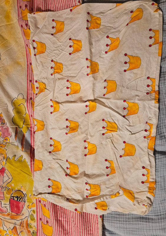 Princess Bedding set - Ikea: duvet cover + pillowcase in Bedding in Oakville / Halton Region - Image 3