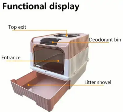 Cat litter box, View more