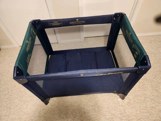 Handy Collapsible Travel Crib/Playpen in Cribs in Edmonton - Image 5