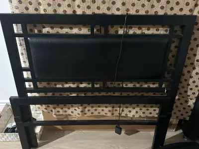 black metal twin bed frame, View more