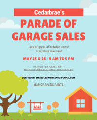 Cedarbrae Community Parade of Garage Sales