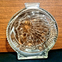 Glass American Indian Head Buffalo Nickel Coin Bank