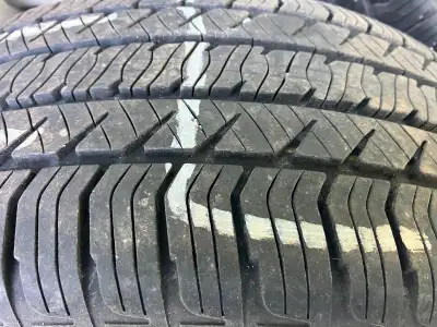 Great tires on aluminum sport rims, ready to go! Off of a Nissan Sentra