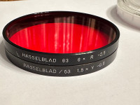 Hasselblad 63 Series Filters Filtres Yellow Red