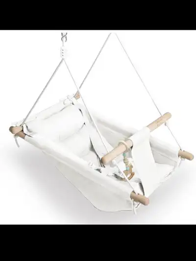 Brand new in box Baby Swing Indoor and Outdoor, Canvas Hammock Swing for Infants to Toddler with a C...