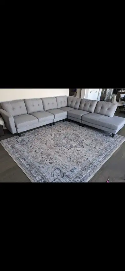 Structube - Warren Sectional with an extra armless chair, View more