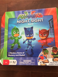 PJ Masks Night Sight Game  Ages 3+  With 2 Bonus Books!