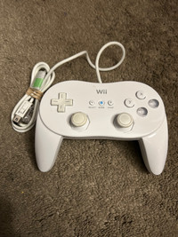 Nintendo Wii Classic Pro Controller White