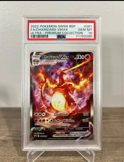 Pokemon Charizard VMAX #261 PSA 10, View more