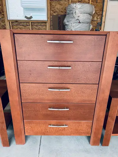 Dresser and nightstands, View more