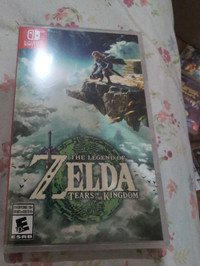 Zelda tears of kingdom brand new sealed 