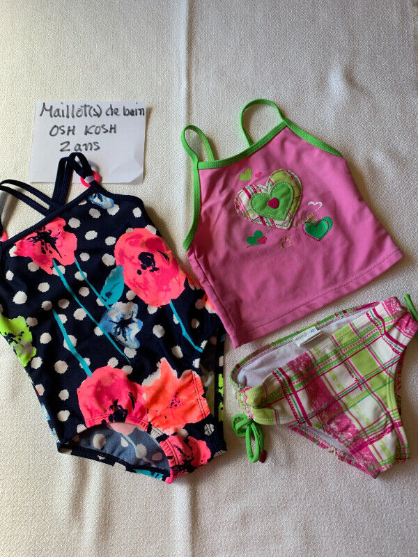 Fillette – 2 ans (Maillots de bain, serviette de plage) dans Vêtements - 2T  à Longueuil/Rive Sud - Image 4