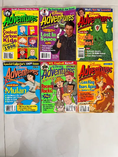 Disney Adventures Magazine - 1998, View more