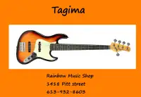 Introducing Tagima Bass Guitars