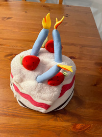 Plush Cake Party Hat