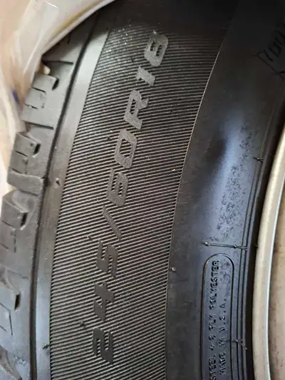 For sale--Cooper ENDEVOR tires 245x60Rx18 Used 1 summer. Never seen snow. Original price $1200. With...