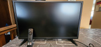 24" led tv with remote