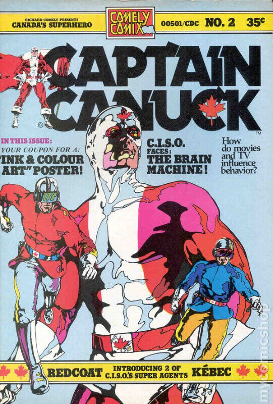 Captain Cannuck 1975-1981 Comely Comics in Comics & Graphic Novels in Tricities/Pitt/Maple - Image 2