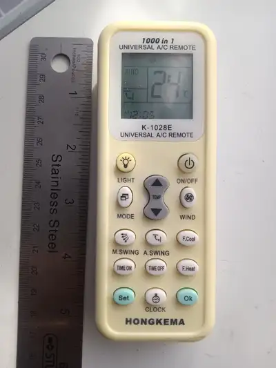 Télécommande Air climatisé HONGKEMA K-1028E Universal A/C remote, View more