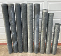 6" Round Galvanized Pipe For Warm / Cold Air, O.B.O.