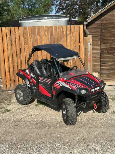 Polaris side x side. Fun activity. Used in all 4 seasons. Ready to go.