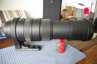 Pentax - Sigma 150-500mm zoom lens