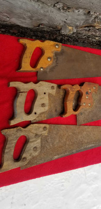 Brand new antique saws