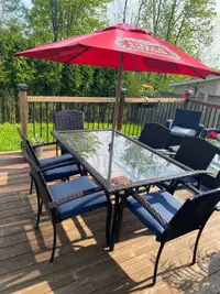 Patio set 6 chairs