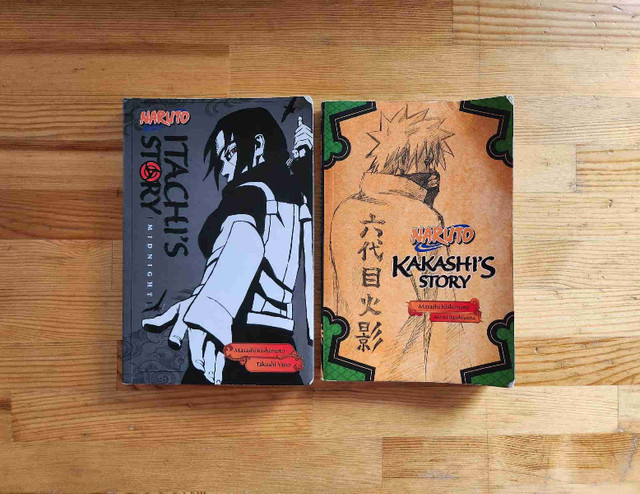 Naruto paparback novels  in Children & Young Adult in Calgary