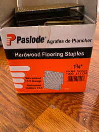 1.75" Hardwood Flooring Staples
