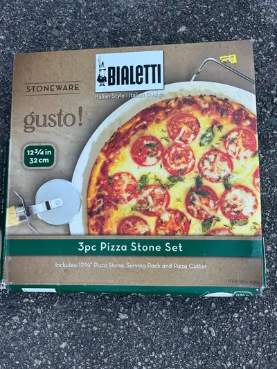Bialetti Pizza Stone Set, View more